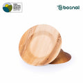 Bosnal - Palm Leaf Biodegradable Bowls, 9.5 inch Round Soup Bowl